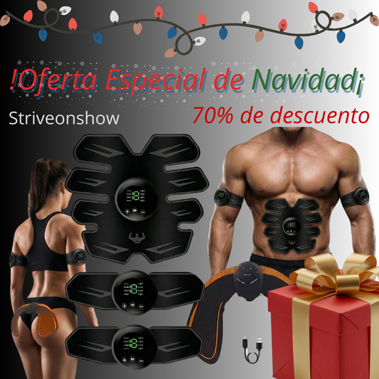 Estimulador muscular para entrenamiento de abdominales modelo pila