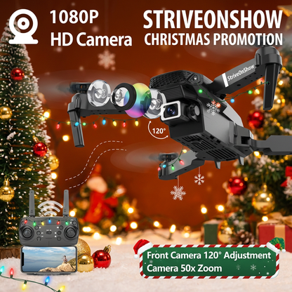 Dron Pro Max 4k Para Contenido Aéreo y Creativo Striveonshow